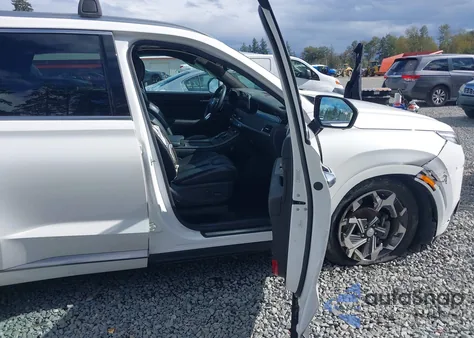 2022 Hyundai Palisade Calligraphy from USA, damaged, VIN KM8R7DHE7NU337769